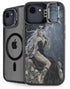 Gothic Queen with Silver Dragon by Nene Thomas iPhone 16e Kickstand Case