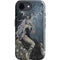 Gothic Queen with Silver Dragon by Nene Thomas iPhone 16e Impact Case