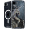 Gothic Queen with Silver Dragon by Nene Thomas iPhone 16e MagSafe Case