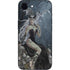 Gothic Queen with Silver Dragon by Nene Thomas iPhone 16e Skin