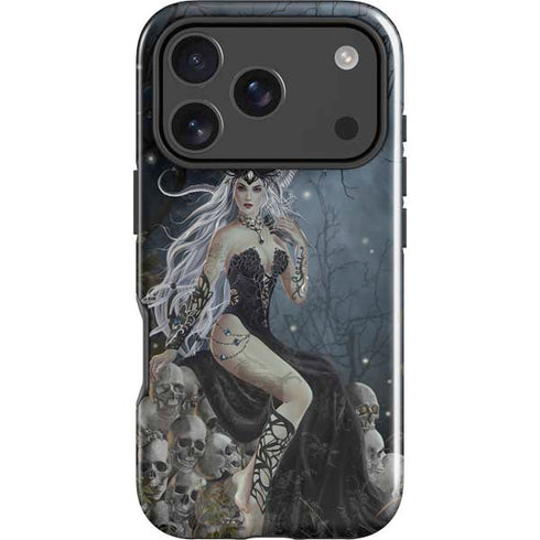 Gothic Queen with Silver Dragon by Nene Thomas iPhone 18 Pro Max Impact Case