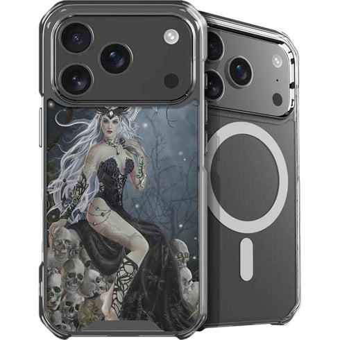 Gothic Queen with Silver Dragon by Nene Thomas iPhone 18 Pro Max MagSafe Case