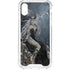 Gothic Queen with Silver Dragon by Nene Thomas iPhone XS Clear Case