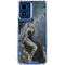 Gothic Queen with Silver Dragon by Nene Thomas Moto G 5G (2024) Clear Case