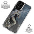 Gothic Queen with Silver Dragon by Nene Thomas Moto G Power 5G (2024) Clear Case