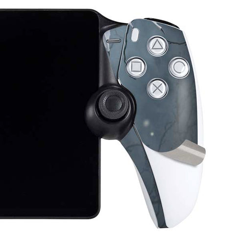 Gothic Queen with Silver Dragon by Nene Thomas PlayStation Portal Remote Player Skin