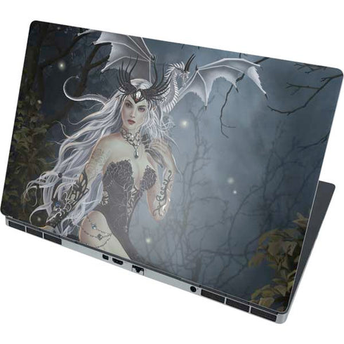 Gothic Queen with Silver Dragon by Nene Thomas Dell Precision Skin