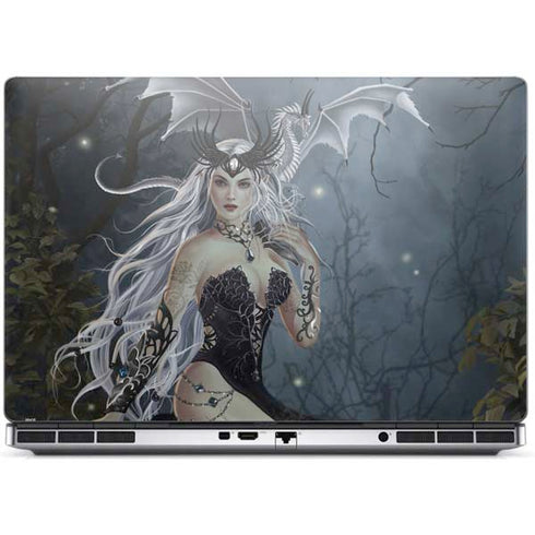 Gothic Queen with Silver Dragon by Nene Thomas Dell Precision Skin