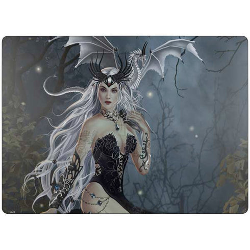 Gothic Queen with Silver Dragon by Nene Thomas Surface Laptop 7 13.8in Skin