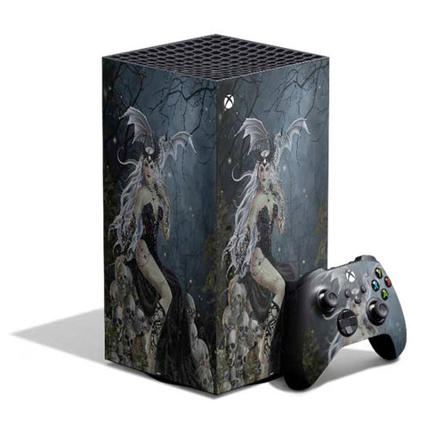 Gothic Queen with Silver Dragon by Nene Thomas XBox Series X Digital Edition Bundle Skin