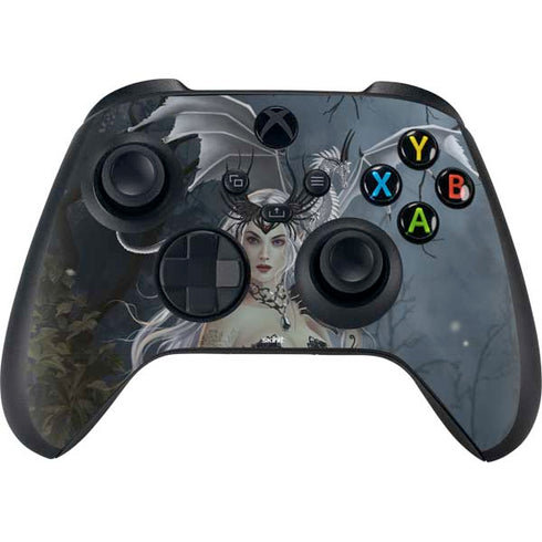 Gothic Queen with Silver Dragon by Nene Thomas XBox Series X Digital Edition Bundle Skin