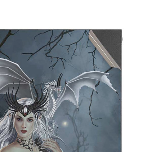 Gothic Queen with Silver Dragon by Nene Thomas XBox Series X Digital Edition Console Skin