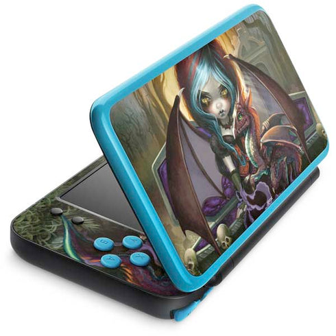Gothic Vampire Fairy with Dragon & Skulls by Jasmine Becket-Griffith Nintendo Skins