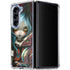 Gothic Vampire Fairy with Dragon & Skulls by Jasmine Becket-Griffith Galaxy Z Fold5 5G Clear Case