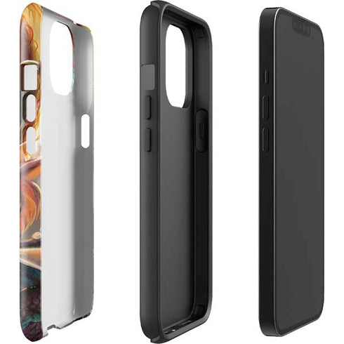 Gothic Vampire Fairy with Dragon & Skulls by Jasmine Becket-Griffith iPhone 15 Impact Case