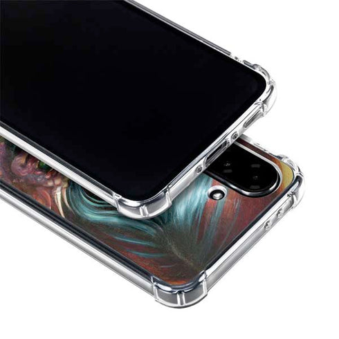 Gothic Vampire Fairy with Dragon & Skulls by Jasmine Becket-Griffith Galaxy A36 5G Clear Case