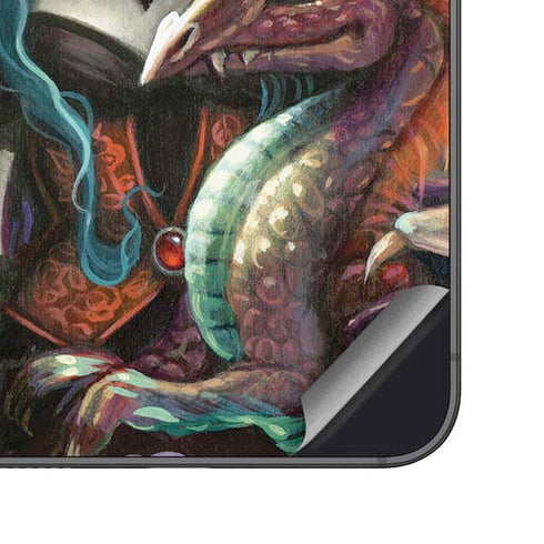 Gothic Vampire Fairy with Dragon & Skulls by Jasmine Becket-Griffith Galaxy S25 Skin