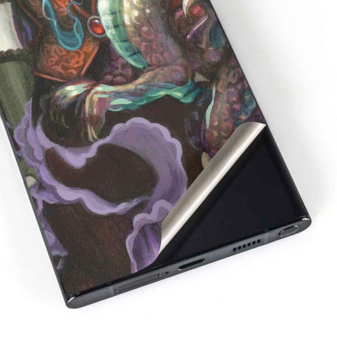 Gothic Vampire Fairy with Dragon & Skulls by Jasmine Becket-Griffith Galaxy S25 Ultra Skin