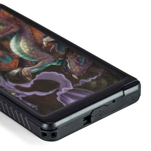 Gothic Vampire Fairy with Dragon & Skulls by Jasmine Becket-Griffith Galaxy S24 Ultra Waterproof Case