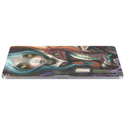 Gothic Vampire Fairy with Dragon & Skulls by Jasmine Becket-Griffith Apple iPad Air Skin
