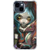 Gothic Vampire Fairy with Dragon & Skulls by Jasmine Becket-Griffith iPhone 15 Clear Case