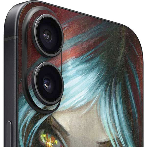 Gothic Vampire Fairy with Dragon & Skulls by Jasmine Becket-Griffith iPhone 16 Skin