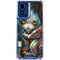 Gothic Vampire Fairy with Dragon & Skulls by Jasmine Becket-Griffith Moto G Play 4G (2024) Clear Case
