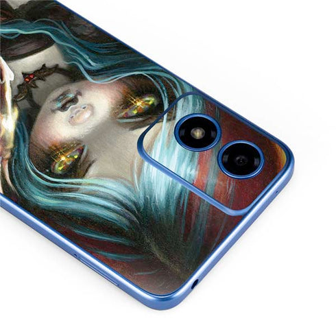 Gothic Vampire Fairy with Dragon & Skulls by Jasmine Becket-Griffith Moto G Play 4G (2024) Skin