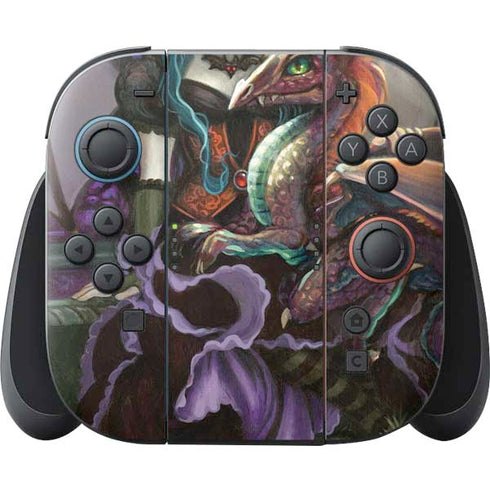 Gothic Vampire Fairy with Dragon & Skulls by Jasmine Becket-Griffith Nintendo Skins