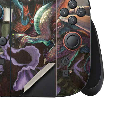 Gothic Vampire Fairy with Dragon & Skulls by Jasmine Becket-Griffith Nintendo Switch 2 (2025) Joy-Con Controller Skin