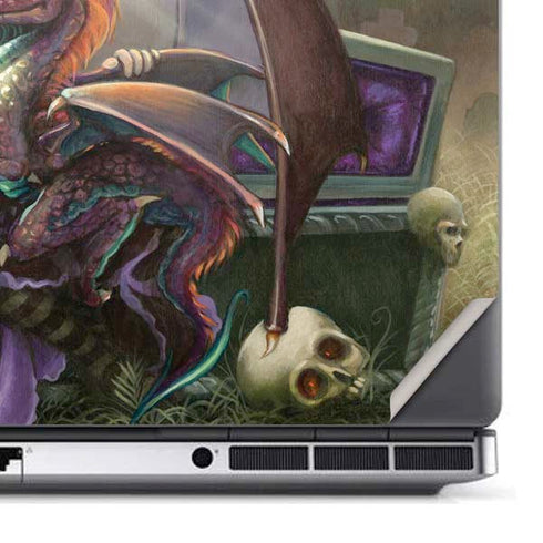 Gothic Vampire Fairy with Dragon & Skulls by Jasmine Becket-Griffith Dell Precision Skin