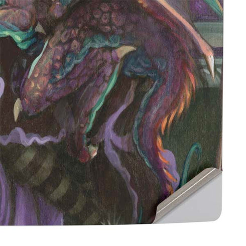 Gothic Vampire Fairy with Dragon & Skulls by Jasmine Becket-Griffith PS5 Slim Digital Edition Console Skin