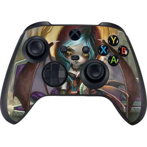 Gothic Vampire Fairy with Dragon & Skulls by Jasmine Becket-Griffith Xbox Series X Skins