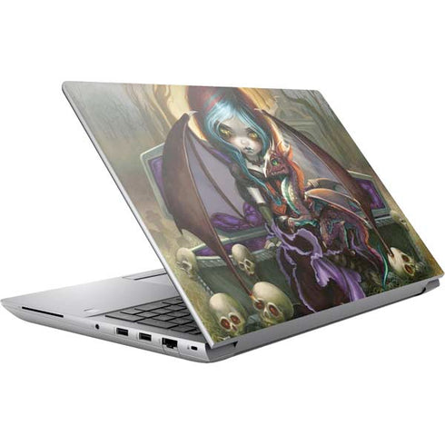 Gothic Vampire Fairy with Dragon & Skulls by Jasmine Becket-Griffith HP ZBook Fury 16 G10 Skin