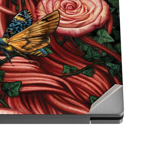 Gothic Woman and Death Moth Butterflies by Sarah Richter Dell XPS Skin