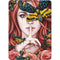 Gothic Woman and Death Moth Butterflies by Sarah Richter Apple iPad Air Skin