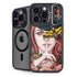 Gothic Woman and Death Moth Butterflies by Sarah Richter iPhone 13 Pro Kickstand Case