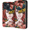 Gothic Woman and Death Moth Butterflies by Sarah Richter iPhone 14 Folio Case