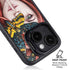Gothic Woman and Death Moth Butterflies by Sarah Richter iPhone 14 Plus Kickstand Case