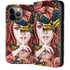 Gothic Woman and Death Moth Butterflies by Sarah Richter iPhone 14 Pro Max Folio Case