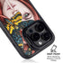 Gothic Woman and Death Moth Butterflies by Sarah Richter iPhone 14 Pro Max Kickstand Case