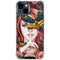Gothic Woman and Death Moth Butterflies by Sarah Richter iPhone 15 Clear Case