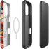 Gothic Woman and Death Moth Butterflies by Sarah Richter iPhone 16 Magsafe Impact Case