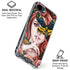Gothic Woman and Death Moth Butterflies by Sarah Richter iPhone 16e Clear Case