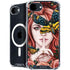 Gothic Woman and Death Moth Butterflies by Sarah Richter iPhone 16e MagSafe Case