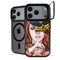 Gothic Woman and Death Moth Butterflies by Sarah Richter iPhone 18 Pro Kickstand Case