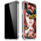 Gothic Woman and Death Moth Butterflies by Sarah Richter iPhone X/XS Clear Case