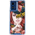 Gothic Woman and Death Moth Butterflies by Sarah Richter Moto G 5G (2024) Clear Case
