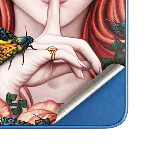 Gothic Woman and Death Moth Butterflies by Sarah Richter Moto G Play 4G (2024) Skin