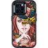 Gothic Woman and Death Moth Butterflies by Sarah Richter Otterbox Defender iPhone Skin